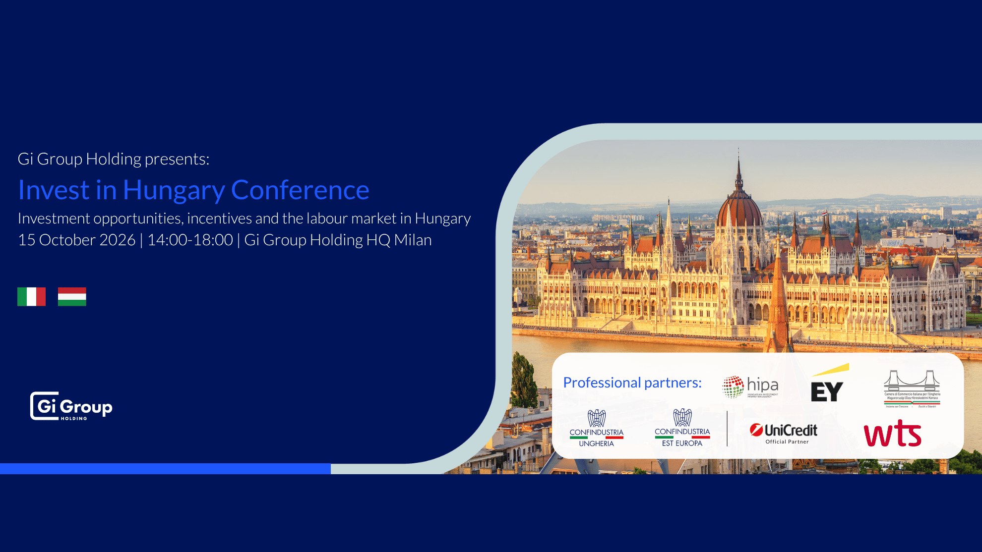 Invest in Hungary Conference — Milan