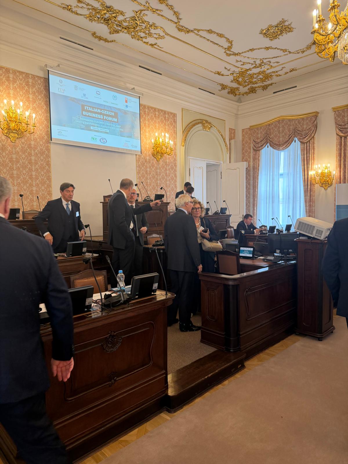 Il Business Forum Italo-Ceco «Reframing Europe's Strategic Map»