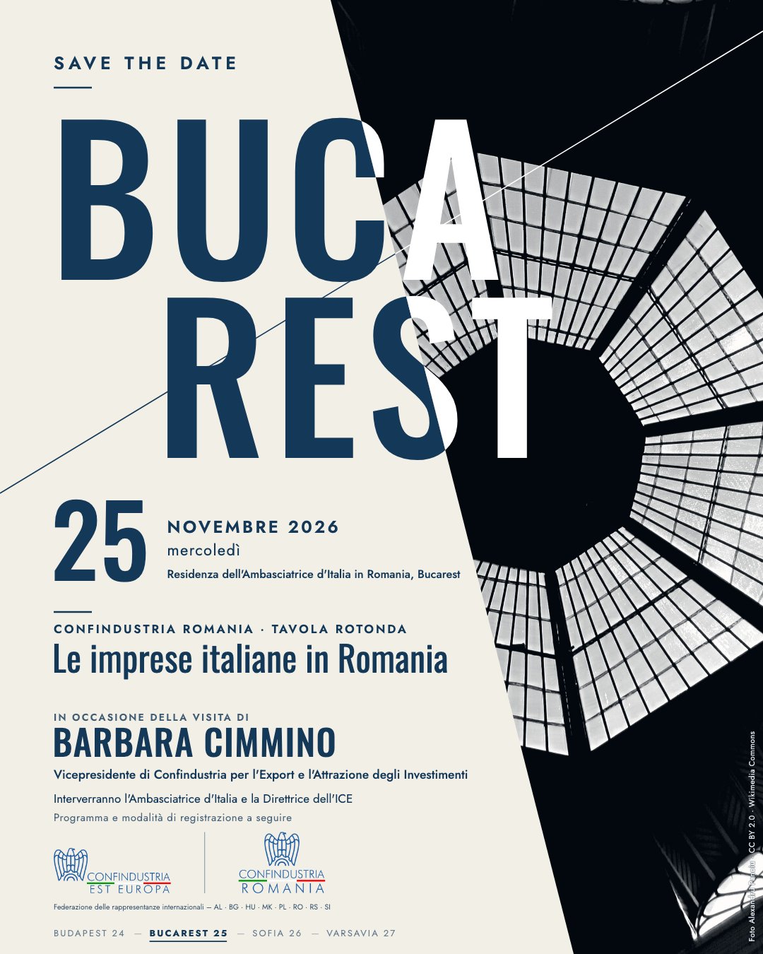 Le imprese italiane in Romania: tavola rotonda con la Vicepresidente Barbara Cimmino