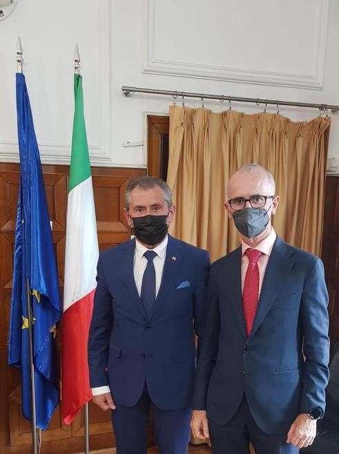 Incontro tra Confindustria Macedonia del Nord e l’Ambasciatore italiano in Macedonia del Nord
